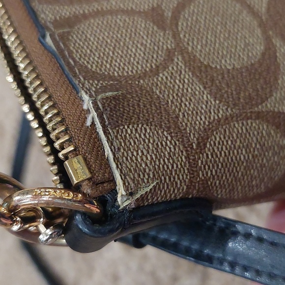 COACH Prairie Satchel Colorblock Signature Canvas Convertible Bag - Picture 16 of 16